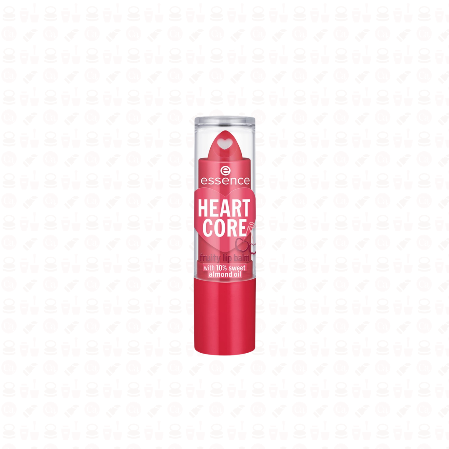 ESSENCE HEART CORE FRUITY LIP BALM 3G 01 CRAZY CHERRY