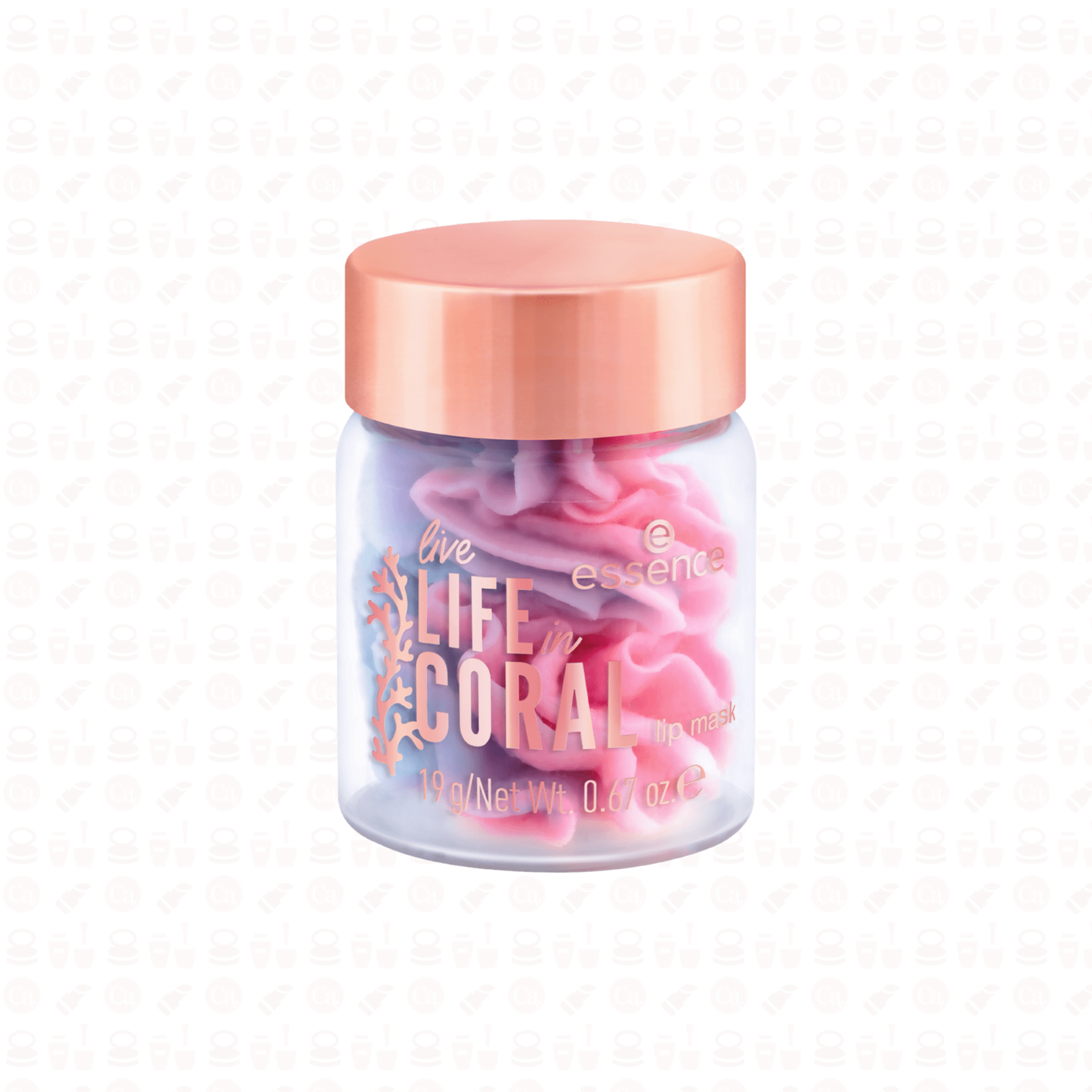 ESSENCE LIVE LIFE IN CORAL 19G LIP MASK