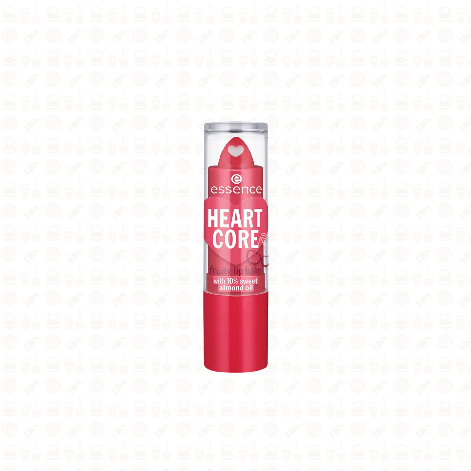 ESSENCE HEART CORE FRUITY LIP BALM 3G 01 CRAZY CHERRY