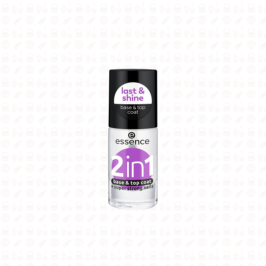ESSENCE NAIL BASE AND TOP COAT 2IN1 8ML