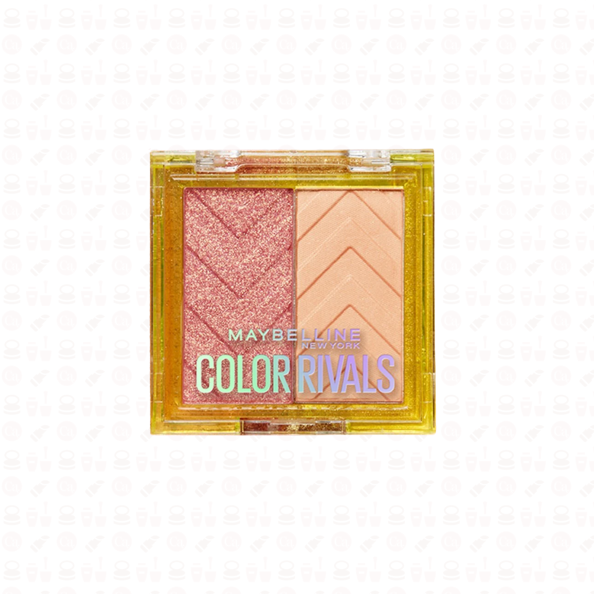 MAYBELLINE COLOR RIVALS SHADOW DUO PALETTE 1.5X2G XTRA X LOWKEY