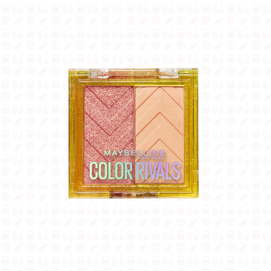 MAYBELLINE COLOR RIVALS SHADOW DUO PALETTE 1.5X2G XTRA X LOWKEY