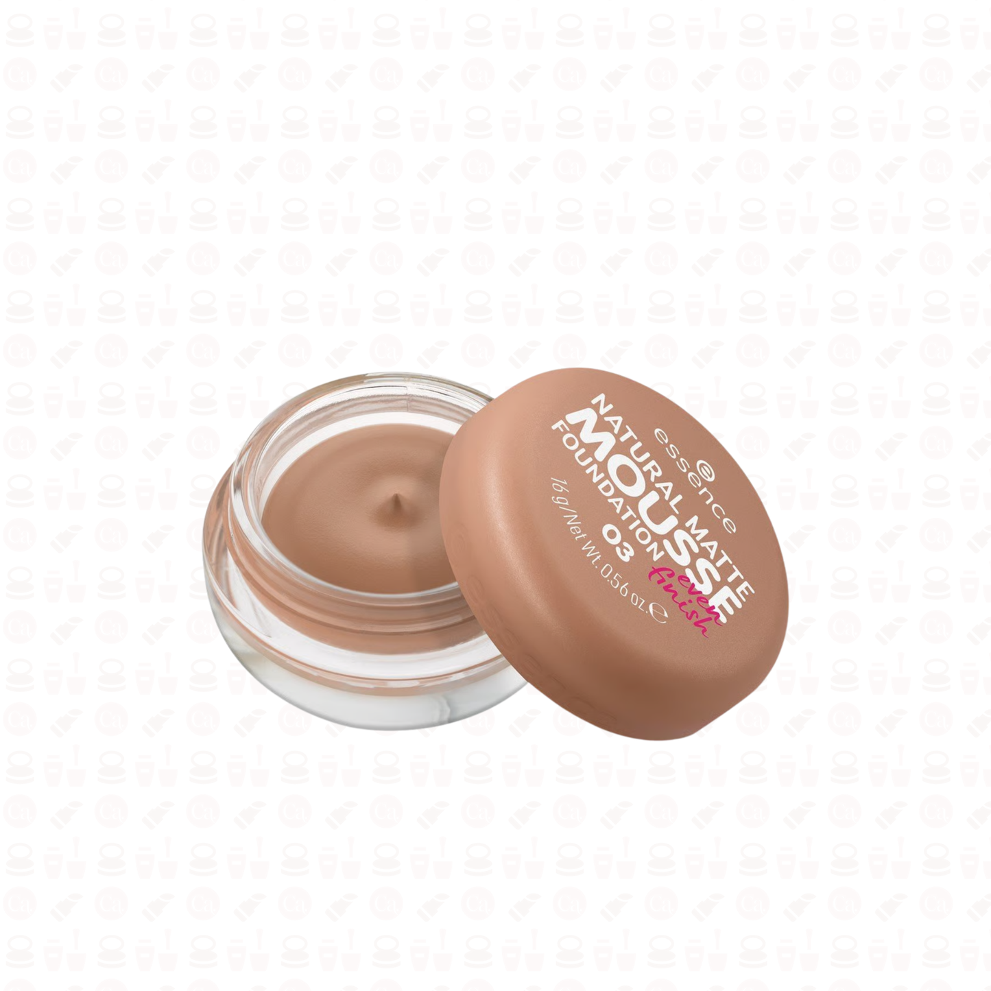 ESSENCE BASE NATURAL MATTE MOUSSEN FOUNDATION 16G 03