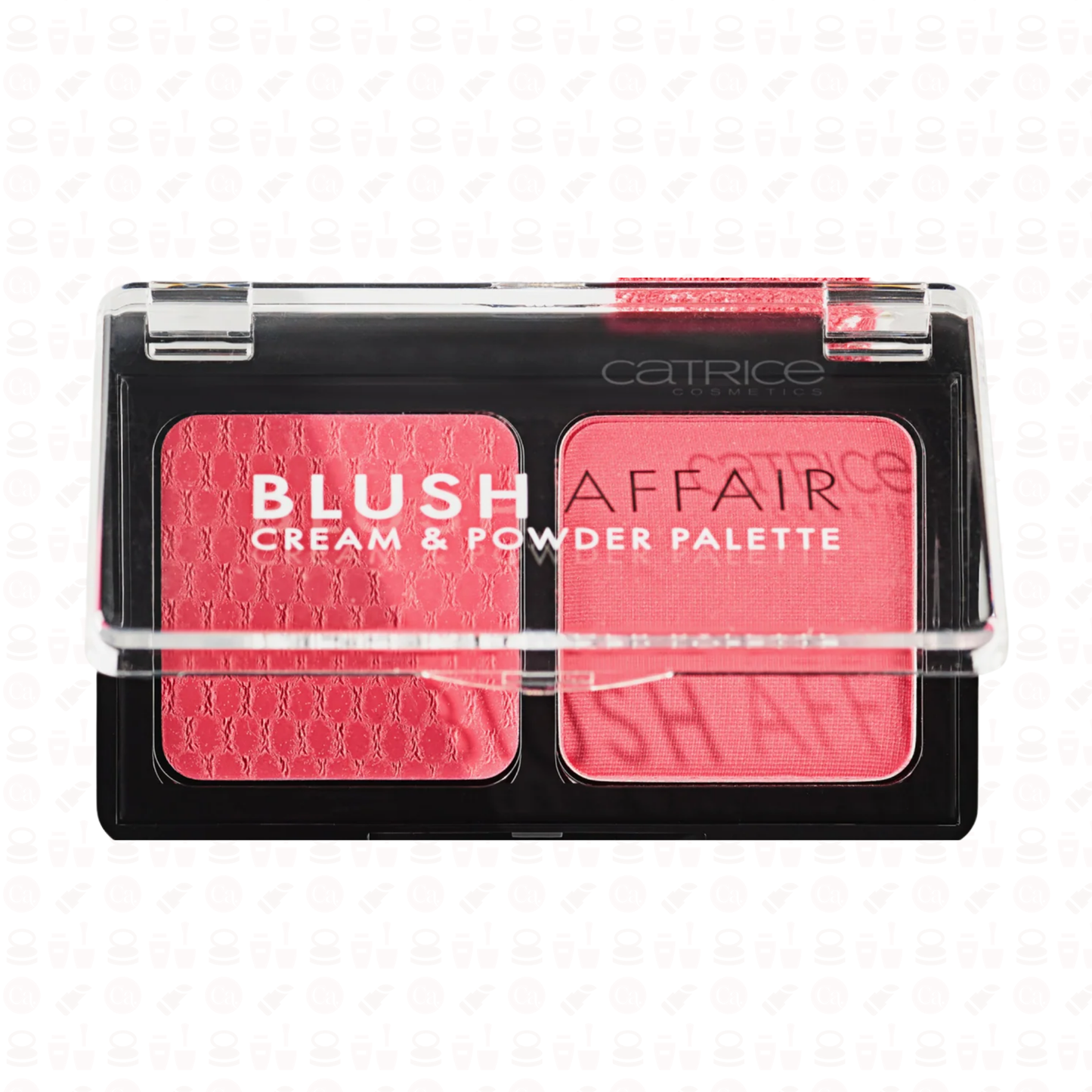 CATRICE BLUSH AFFAIR CREAM & POWDER PALLETE 6G 010 STUNNING STRAWBERRY