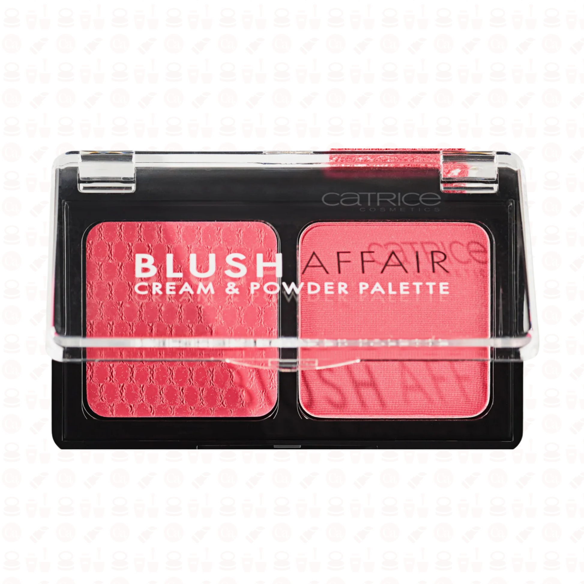 CATRICE BLUSH AFFAIR CREAM & POWDER PALLETE 6G 010 STUNNING STRAWBERRY