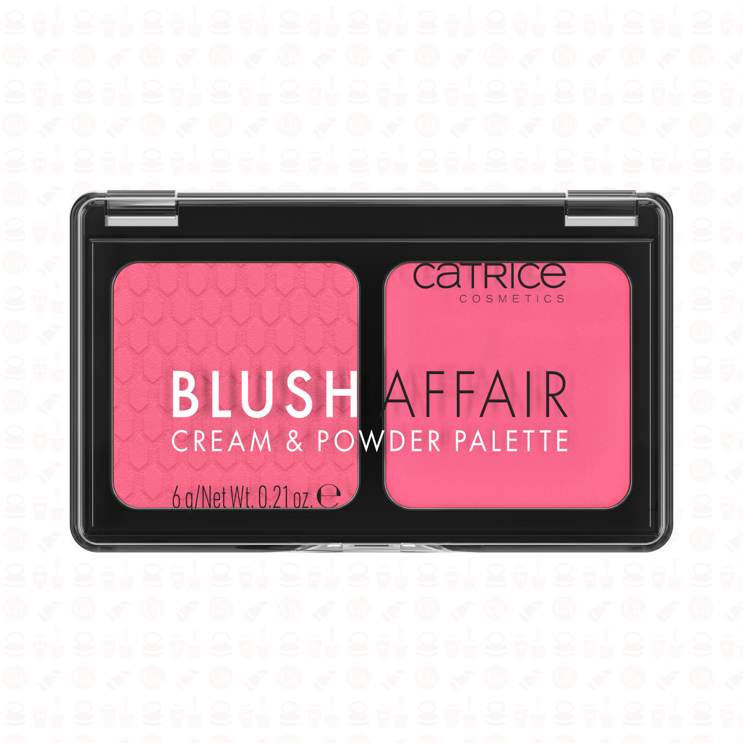 CATRICE BLUSH AFFAIR CREAM & POWDER PALLETE 6G 020 PLEASING PINK