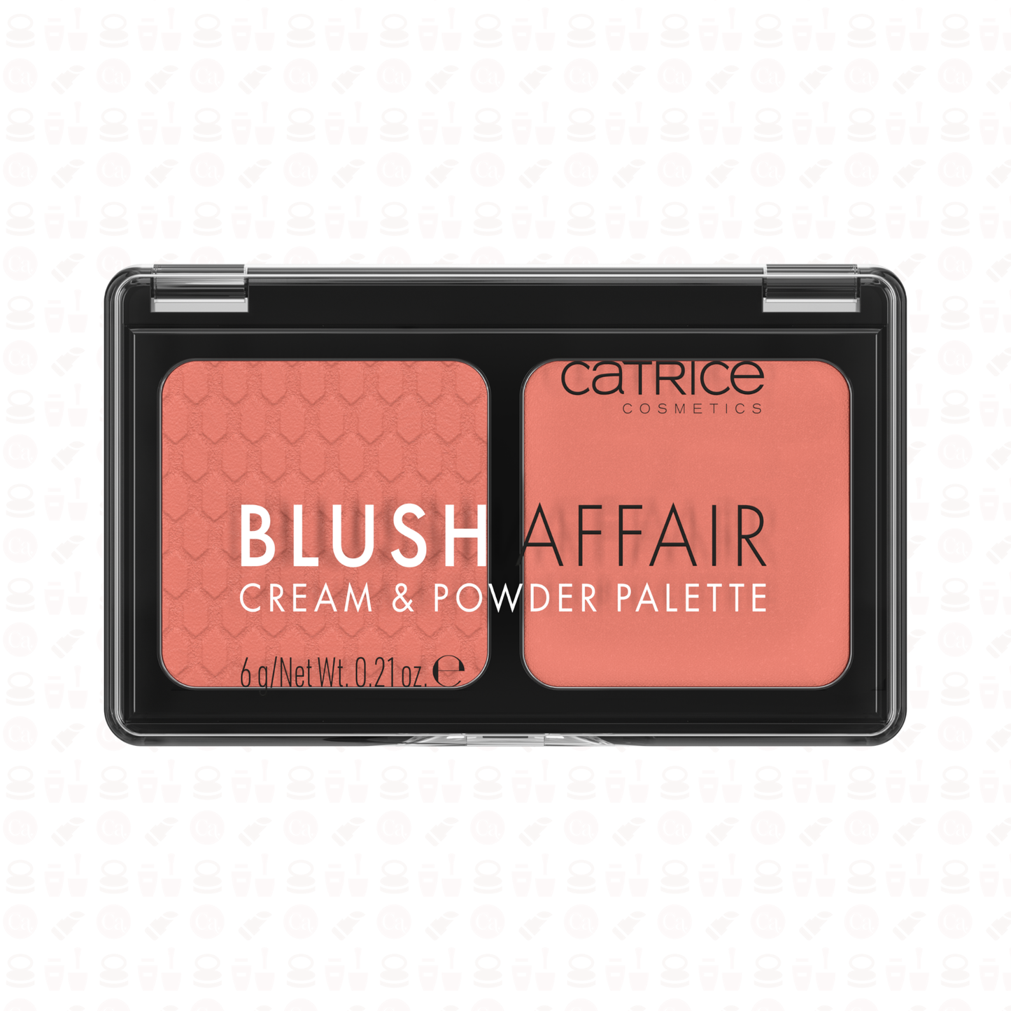 CATRICE BLUSH AFFAIR CREAM & POWDER PALLETE 6G 040 PEACH PASSION