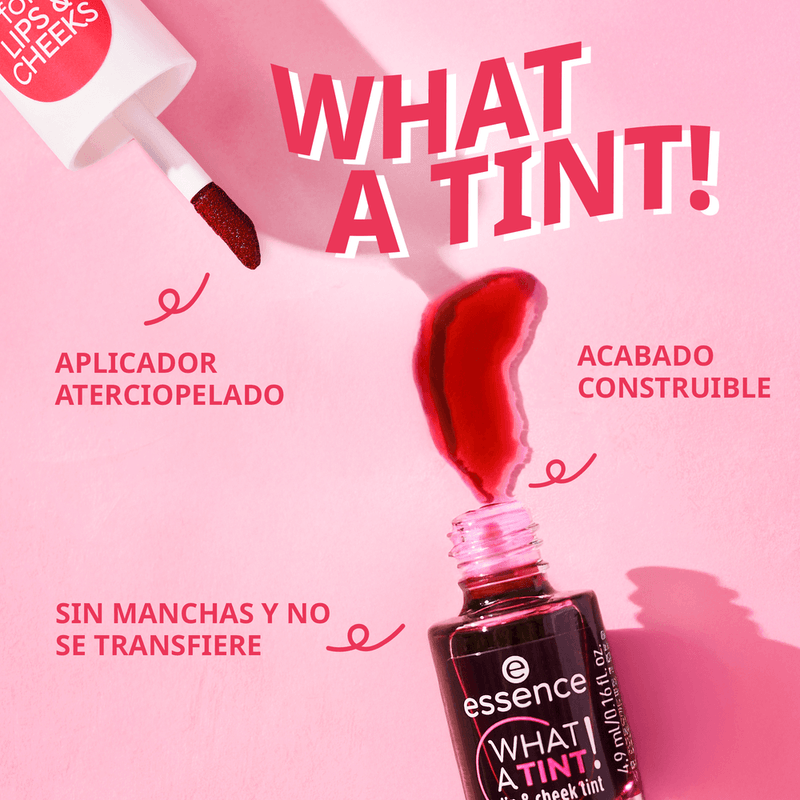 ESSENCE WHAT A TINT LIP & CHEEK TINT 4.9ML